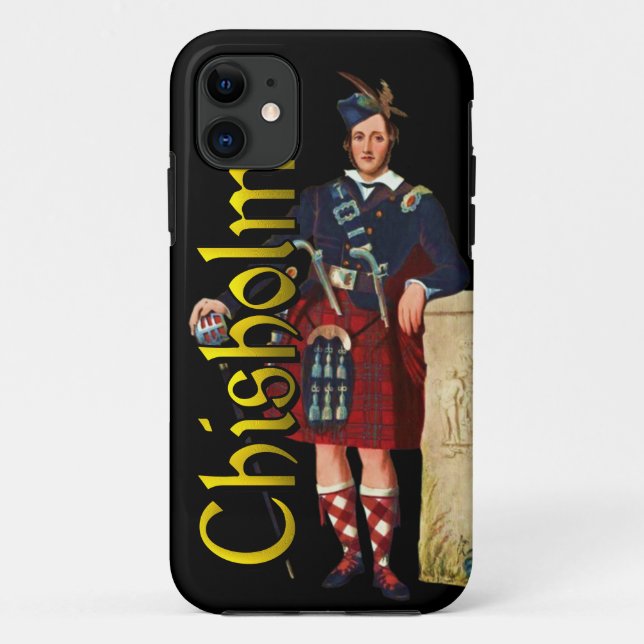 Para iPhone Da Case-Mate Capa Clan Chisholm Velha Escócia (Verso)