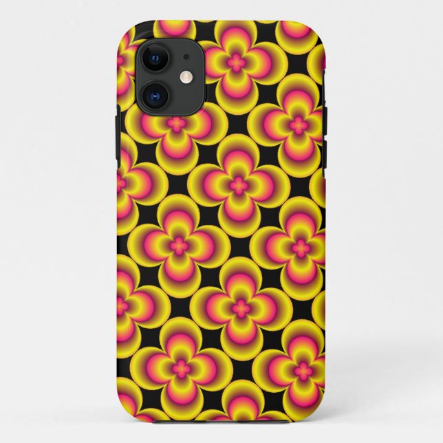 Para iPhone Da Case-Mate Capa de flor amarela rosa (Verso)