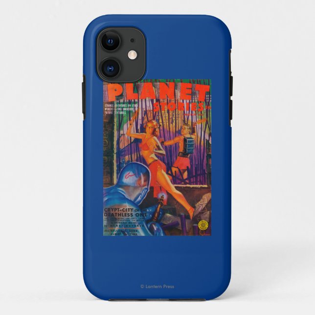 Para iPhone Da Case-Mate Capa de revista 3 das histórias do planeta (Verso)