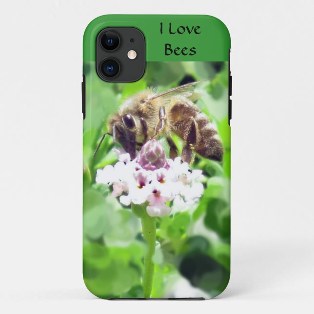 Para iPhone Da Case-Mate Capa de telefone - Abelha de mel na flor (Verso)