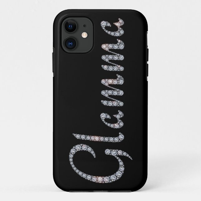 Para iPhone Da Case-Mate Capa de telefone bling de Glamma (Verso)