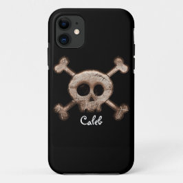 Para iPhone Da Case-Mate Capa de telefone com caveira e ossos em distress