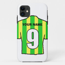 Para iPhone Da Case-Mate Capa de telefone com o Club Colors! Camisa verde e