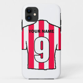 Para iPhone Da Case-Mate Capa de telefone com o Club Colors! Camisa vermelh