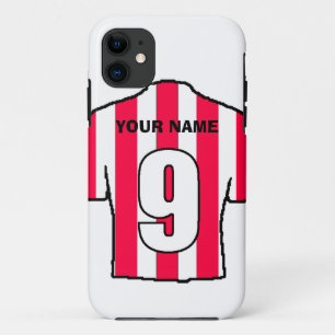 Para iPhone Da Case-Mate Capa de telefone com o Club Colors! Camisa vermelh