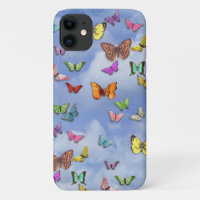 Capa de telefone das borboletas