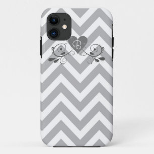 Para iPhone Da Case-Mate Capa de telefone de Cinza monográfica e cateter