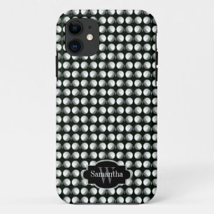 Para iPhone Da Case-Mate Capa de telefone de Monograma de Pontos Brancos Pr