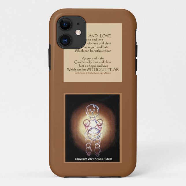 Para iPhone Da Case-Mate Capa de telefone de Pessoas de Bolhas de Esperança (Verso)