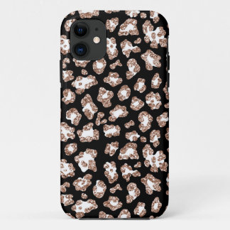 Para iPhone Da Case-Mate Capa de telefone do leopardo do brilho