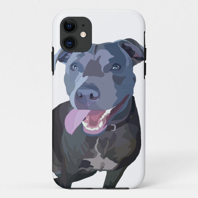 Para iPhone Da Case-Mate capa de telefone do pitbull (Verso)