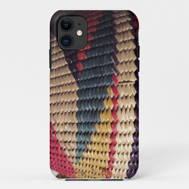 Para iPhone Da Case-Mate Capa de telefone indiana do Weave de cesta do (Verso)