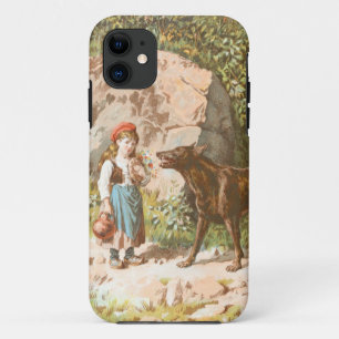 Para iPhone Da Case-Mate Desenho do vintage: Capa de equitação vermelha e o