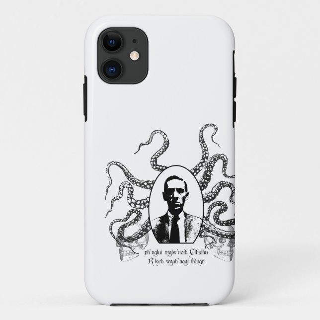 Para iPhone Da Case-Mate H.P. Capa de telefone de Lovecraft R'lyeh (Verso)