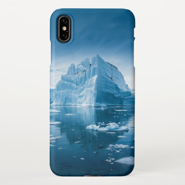 Para iPhone Iceberg Ártico - Capa de telefone à prova de água (Verso)