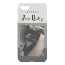 Eu Amo Minha Capa de telefone De Pet Personalizada