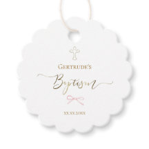 Batismo, arco rosa, favorece etiquetas