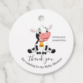 Para Lembrancinhas Bebê Vaca Obrigado A Favorecer Etiquetas