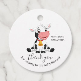 Para Lembrancinhas Bebê Vaca Obrigado A Favorecer Etiquetas