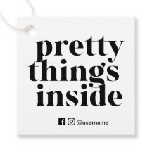 Bonito Dentro, pequenas empresas etiquetas brancas