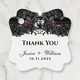 Para Lembrancinhas Casamento De Halloween Obrigado Por Etiquetas Favo