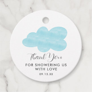 Para Lembrancinhas Chá de fraldas na Nuvem Agradecemos as Etiquetas F