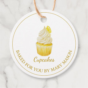 Para Lembrancinhas Cupcakes Homemade Favorecer Etiquetas Branco