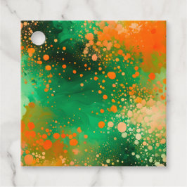 Para Lembrancinhas Etiquetas Coloridas de Arte de Pintura de Pinta Co