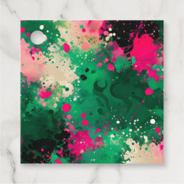 Para Lembrancinhas Etiquetas Coloridas de Arte de Pintura de Pinta Co