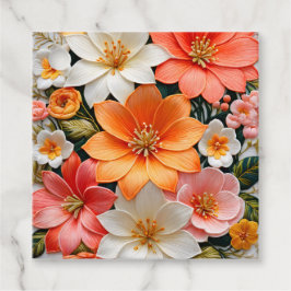 Para Lembrancinhas Etiquetas Coloridas De Arte Floral