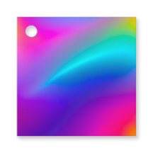 Etiquetas Coloridas De Arte Metálica