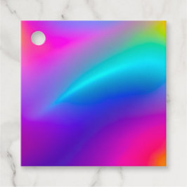 Para Lembrancinhas Etiquetas Coloridas De Arte Metálica