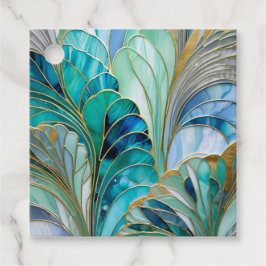 Para Lembrancinhas Etiquetas Coloridas de Presente na Arte Deco