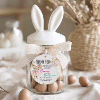 Para Lembrancinhas Etiquetas de Aniversário da Bailarina Coelha