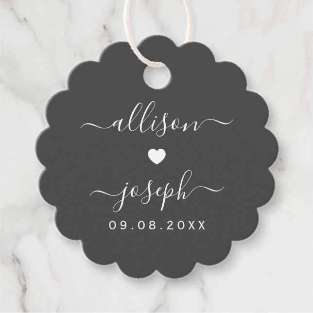 Para Lembrancinhas Etiquetas de Chá ou de Casamento Escalado em Círcu (Frente)