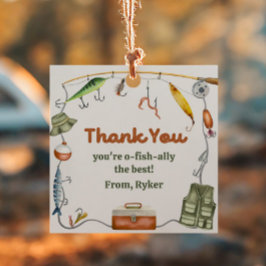 Para Lembrancinhas Etiquetas de Favor da Parte de Pesca