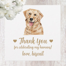 Para Lembrancinhas Etiquetas de Favor de Casamento de Cachorro de Ret