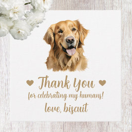 Para Lembrancinhas Etiquetas de Favor de Casamento de Cachorro de Ret
