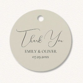 Para Lembrancinhas Etiquetas de Favor de Casamento de Oyster Shells