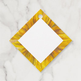 Para Lembrancinhas Etiquetas de Favor de Girassol