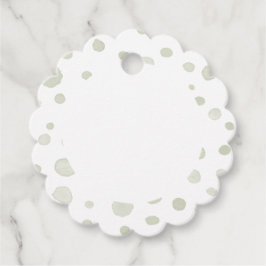 Para Lembrancinhas Etiquetas de Favor de Pontos de Aquarela Tea Confe