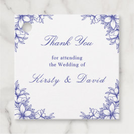 Para Lembrancinhas Etiquetas de Favor do Casamento Floral de Ornament
