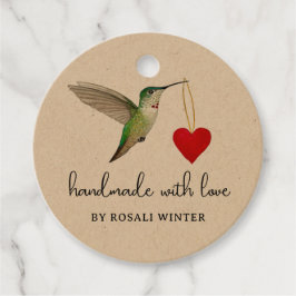 Para Lembrancinhas Etiquetas de Favor do Hummingbird Personalizadas
