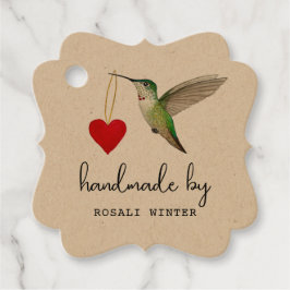 Para Lembrancinhas Etiquetas de Favor do Hummingbird Personalizadas