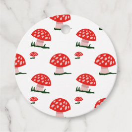 Para Lembrancinhas Etiquetas de Favor do Mushroom