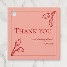 Etiquetas de Favor do Partido Personalizado do Lot