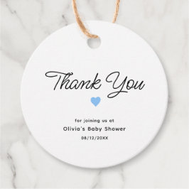 Para Lembrancinhas Etiquetas de favorecimento de Chá de fraldas perso