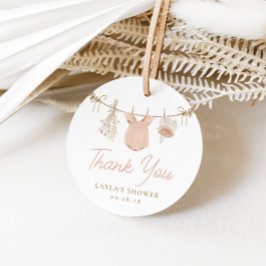 Para Lembrancinhas Etiquetas de favorecimento do Chá de fraldas de li