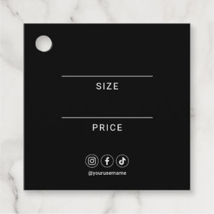 Para Lembrancinhas Etiquetas de favorecimento do Logotipo Social Medi
