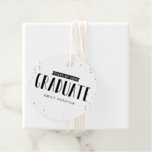 Para Lembrancinhas Etiquetas de Favoritos de Festa de formatura Chic 